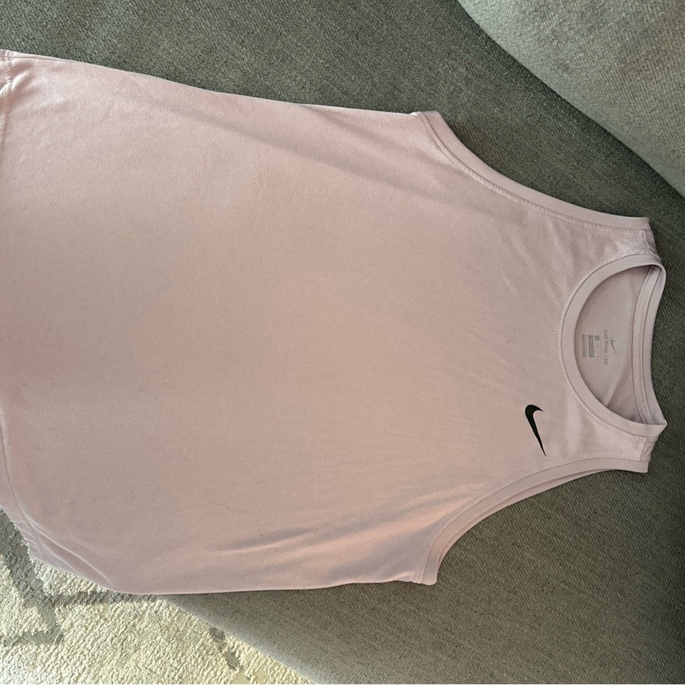 Nike Women's Light Pink Tank Top